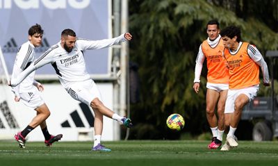 entrenamiento del real madrid