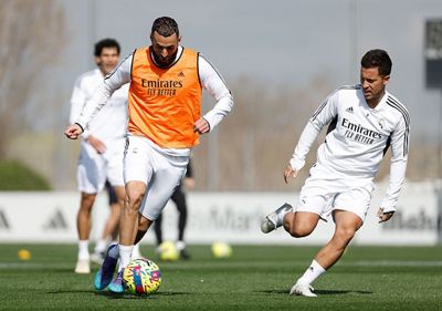 entrenamiento del real madrid