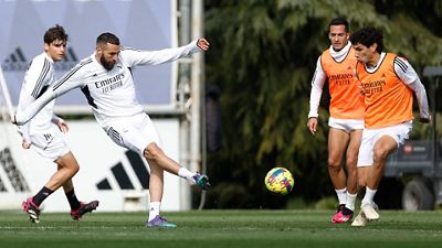 Fourth session of the week at Real Madrid City