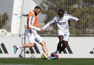 entrenamiento del real madrid