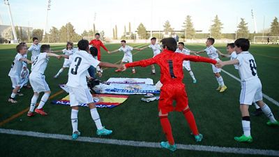El Benjamín A, campeón del Grupo 2 de la Primera División Autonómica