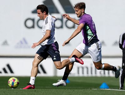 entrenamiento del real madrid