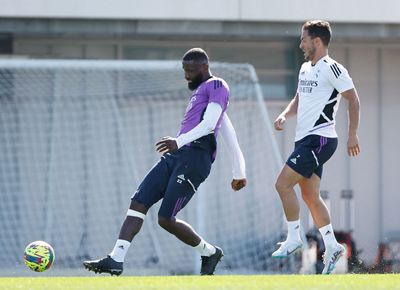 entrenamiento del real madrid