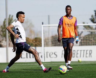 entrenamiento del real madrid