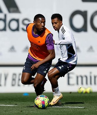entrenamiento del real madrid