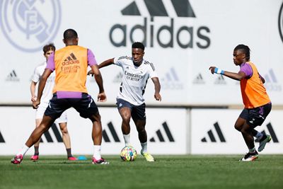 entrenamiento del real madrid