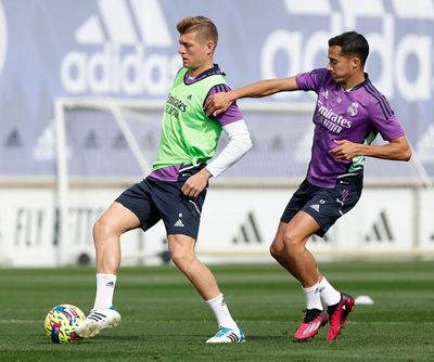 entrenamiento del real madrid