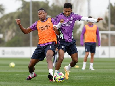 entrenamiento del real madrid