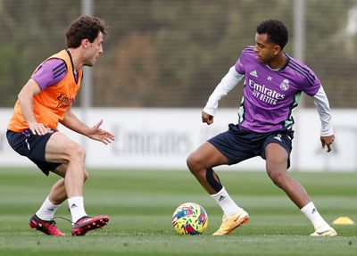entrenamiento del real madrid