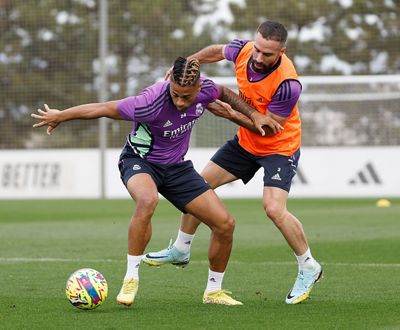 entrenamiento del real madrid