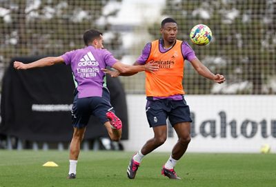 entrenamiento del real madrid
