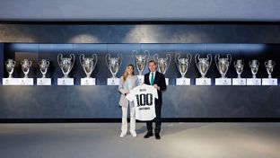 Olga, 100 partidos con el Real Madrid 
