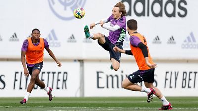 Real Madrid bereitet sich weiter auf das Spiel gegen Valladolid vor