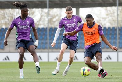 entrenamiento del real madrid