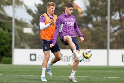 entrenamiento del real madrid