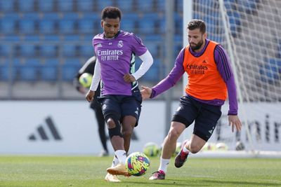 entrenamiento del real madrid