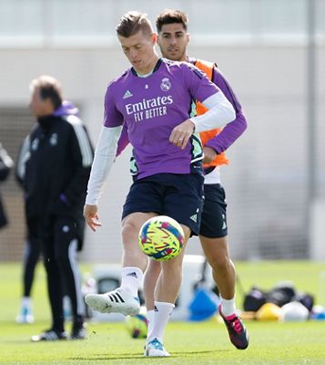 entrenamiento del real madrid
