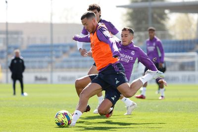 entrenamiento del real madrid