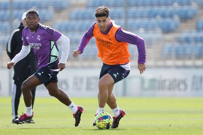 entrenamiento del real madrid