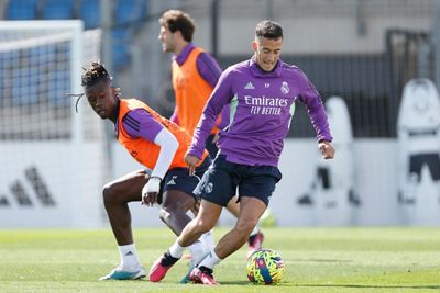 entrenamiento del real madrid