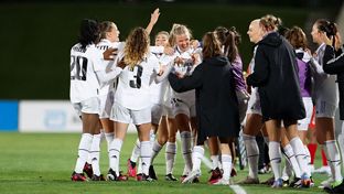 Real Madrid beat Levante Las Planas at the Di Stéfano
