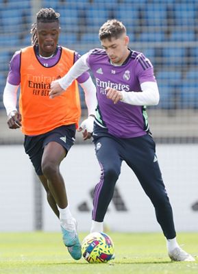 entrenamiento del real madrid