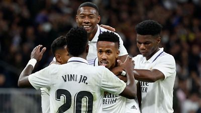 Once inicial del Real Madrid frente al Valladolid