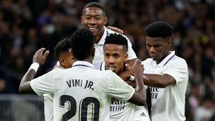 Once inicial del Real Madrid frente al Valladolid