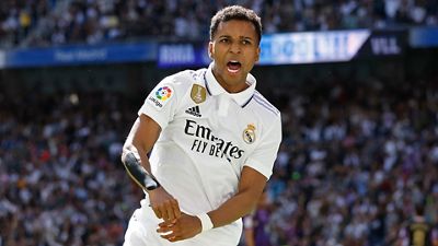 Rodrygo: 'It was a great game and I'm very happy to have got the win.'