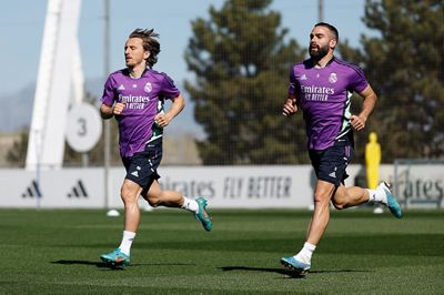 entrenamiento del real madrid