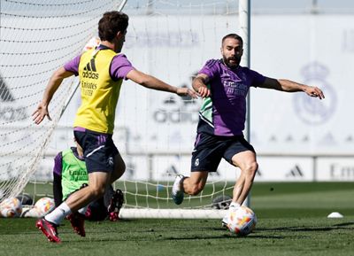 entrenamiento del real madrid