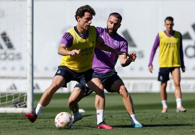 entrenamiento del real madrid