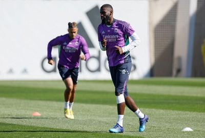 entrenamiento del real madrid