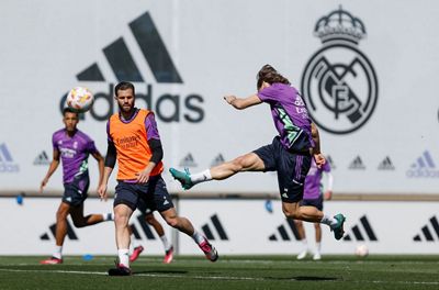 entrenamiento del real madrid