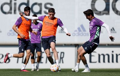 entrenamiento del real madrid