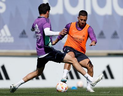 entrenamiento del real madrid