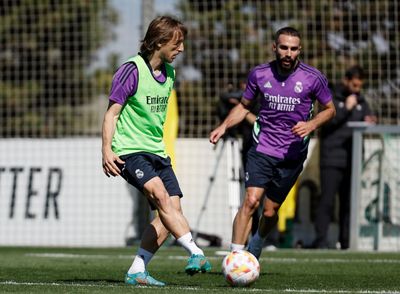 entrenamiento del real madrid