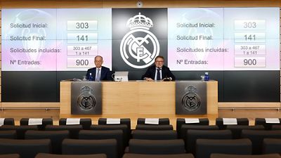 El Real Madrid llevó a cabo el sorteo de entradas para el partido en Stamford Bridge