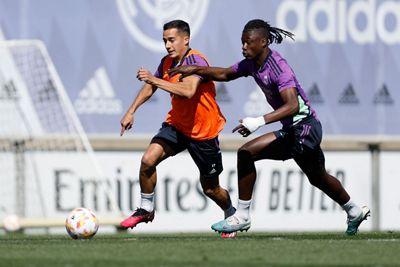 entrenamiento del real madrid