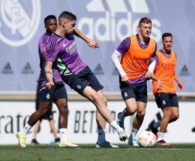 entrenamiento del real madrid
