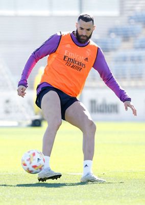 entrenamiento del real madrid