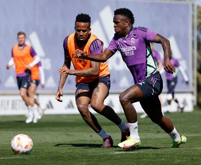 entrenamiento del real madrid