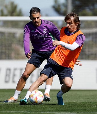 entrenamiento del real madrid