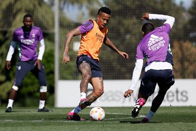 entrenamiento del real madrid