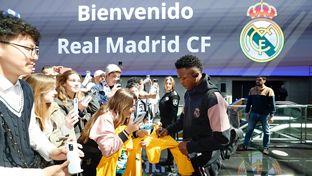 Así fue la llegada del Real Madrid a Barcelona