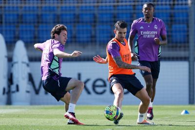 entrenamiento del real madrid
