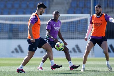 entrenamiento del real madrid