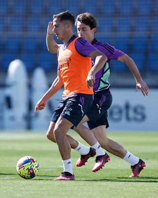entrenamiento del real madrid
