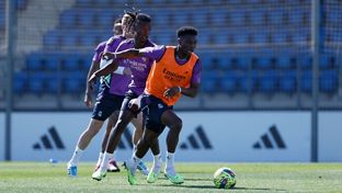 Abschlusstraining vor dem Heimspiel gegen Villarreal