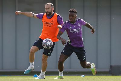 entrenamiento del real madrid